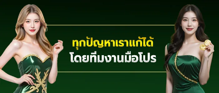 ให้ผู้เชี่ยวชาญประจำเว็บดูแลทุกท่าน